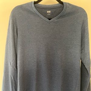 Men’s Uniqlo Long Sleeved Shirt In Large